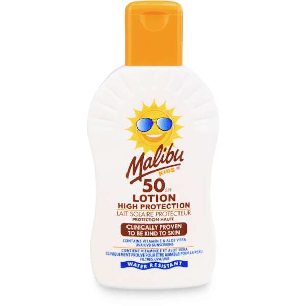 Malibu Kids Sun Lotion SPF50 200ml