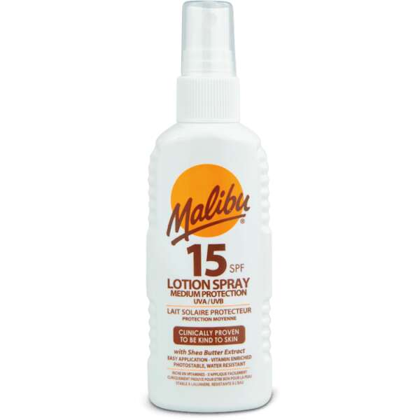 Malibu Lotion Spray SPF15 100ml