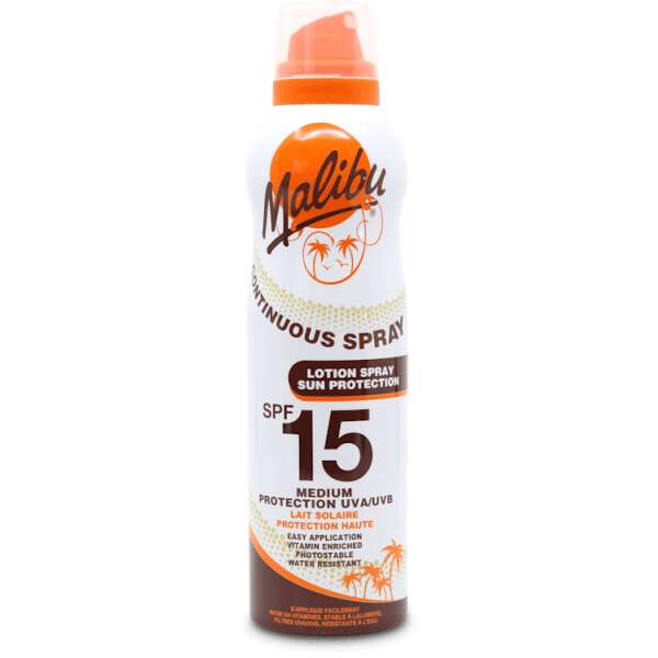 Malibu Lotion Spray SPF15 175ml