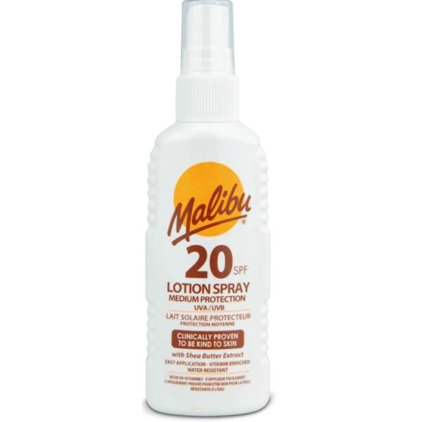 Malibu Lotion Spray SPF20 100ml