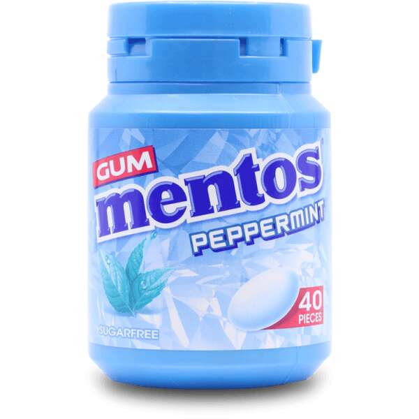 Mentos Peppermint Gum 40 pieces