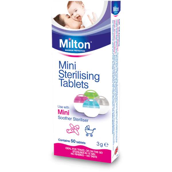 Milton Mini Sterilising 50 Tablets