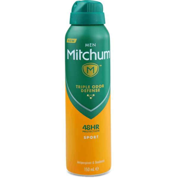 Mitchum Men 48HR Protection Sport Antiperspirant Deodorant 150ml