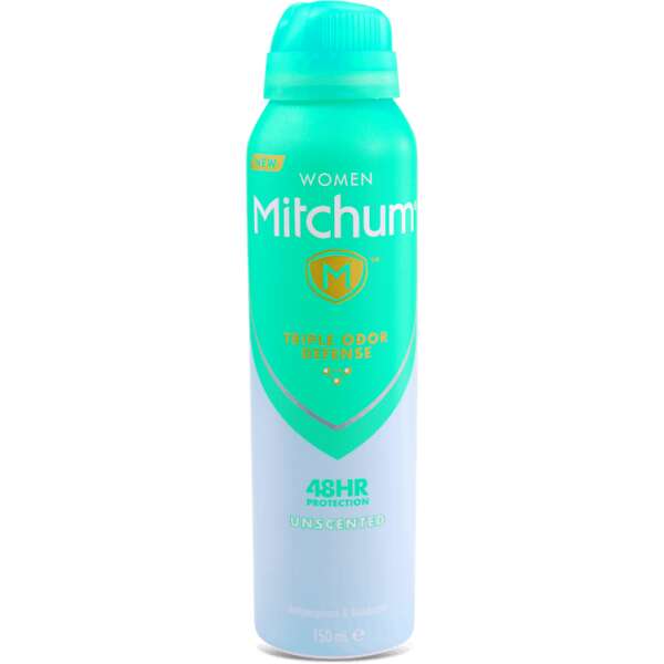 Mitchum Women Unscented Antiperspirant & Deodorant 150ml