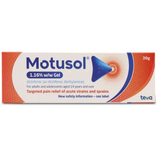 Motusol Gel 1.16% w/w Gel 30g