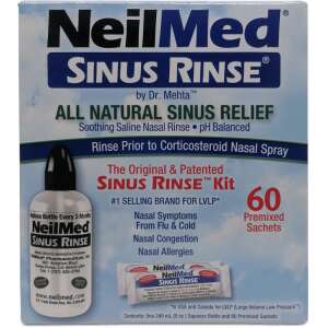 NeilMed Sinus Rinse Kit 60 Premixed Sachets