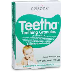 Nelsons Teetha Teething Granules 24 Pack