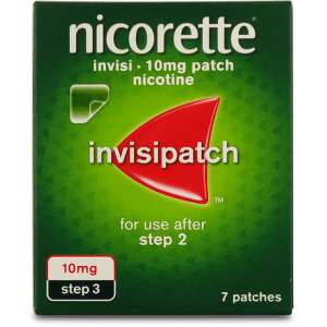 Nicorette 10mg Invisi-Patch Step 3 7 Pack