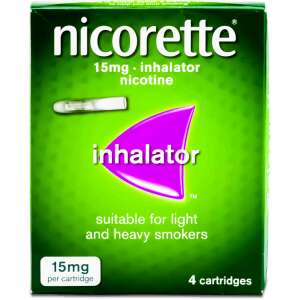 Nicorette 15mg Inhalator 4 Cartridges