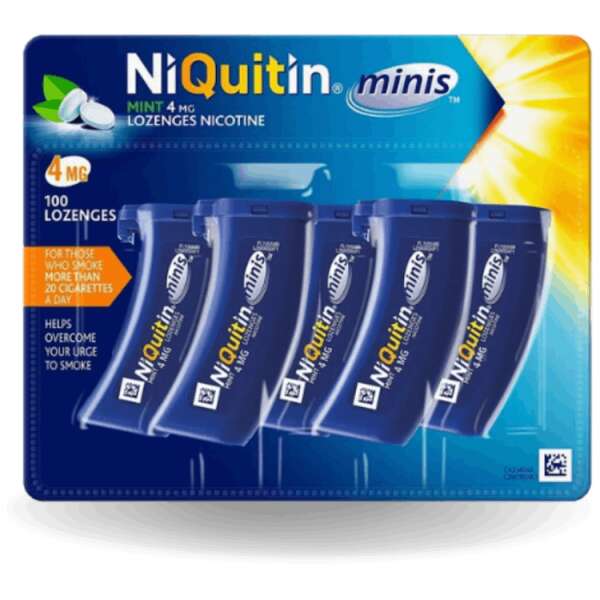 Niquitin Minis 100 pack 4mg