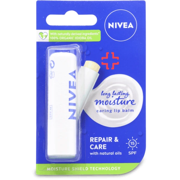 Nivea Long Lasting Moisture Caring Lip Balm 4.8g