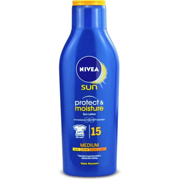 Nivea Protect & Moisture Sun Lotion SPF15 200ml