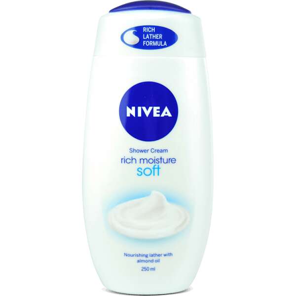 Nivea Rich Moisture Soft Shower Cream 250ml