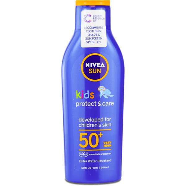 Nivea Sun Kids Protect & Care Sun Lotion SPF50+ 200ml