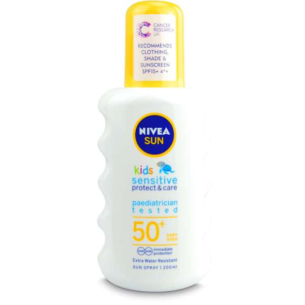 Nivea Sun Kids SPF50+ Sensitive Spray 200ml