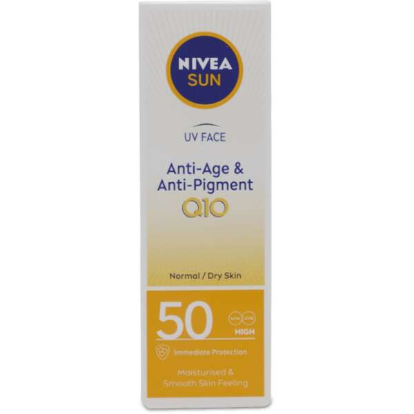 Nivea Uv Face Q10 Anti-Age & Anti-Pigments SPF50 50ml