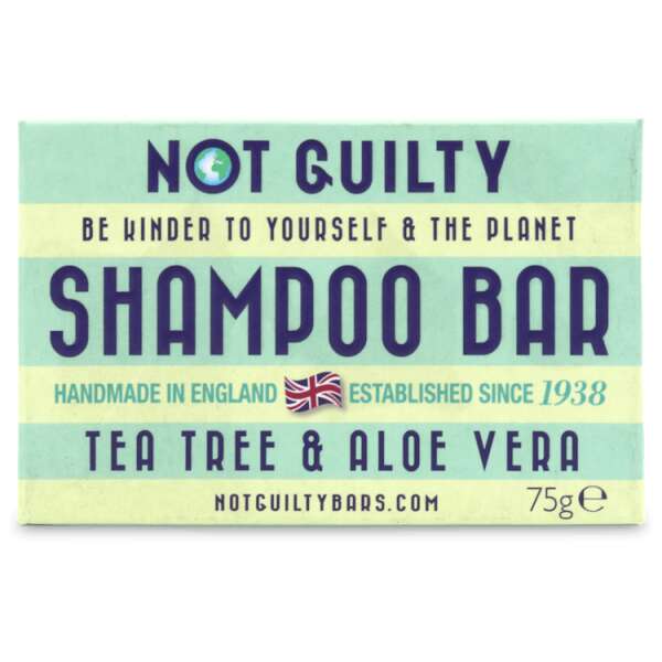 Not Guilty Shampoo Bar Tea Tree & Aloe Vera 75g