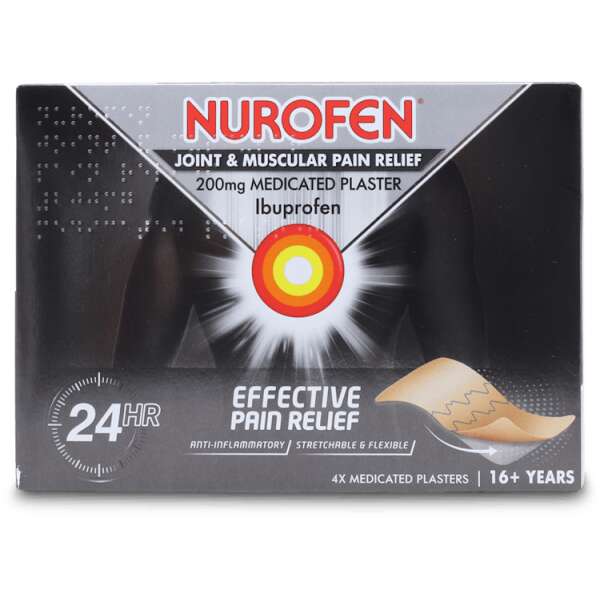 Nurofen Medicated Plasters pack of 4