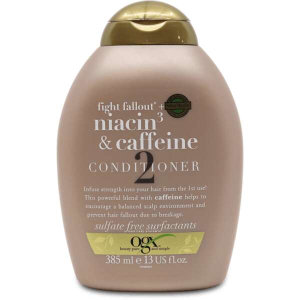 Ogx Fight Fallout Niacin & Caffeine Conditioner 385ml