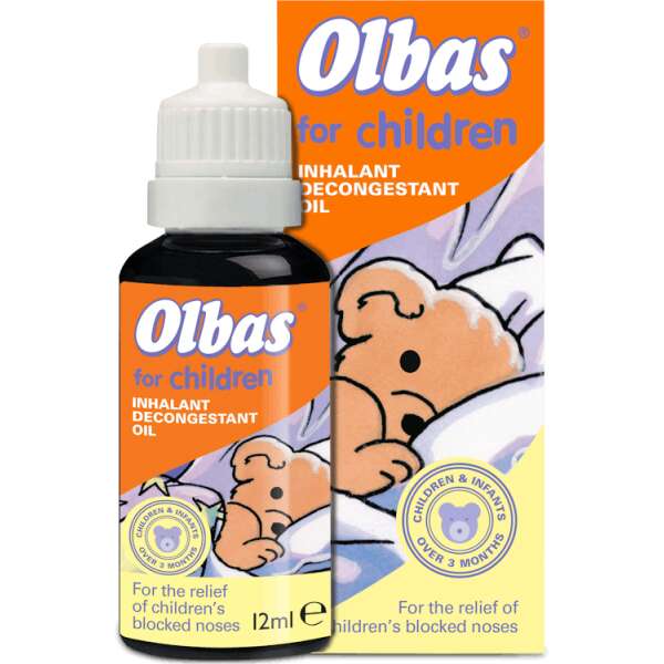 Olbas Oil Children Nasal Decongestant 12ml