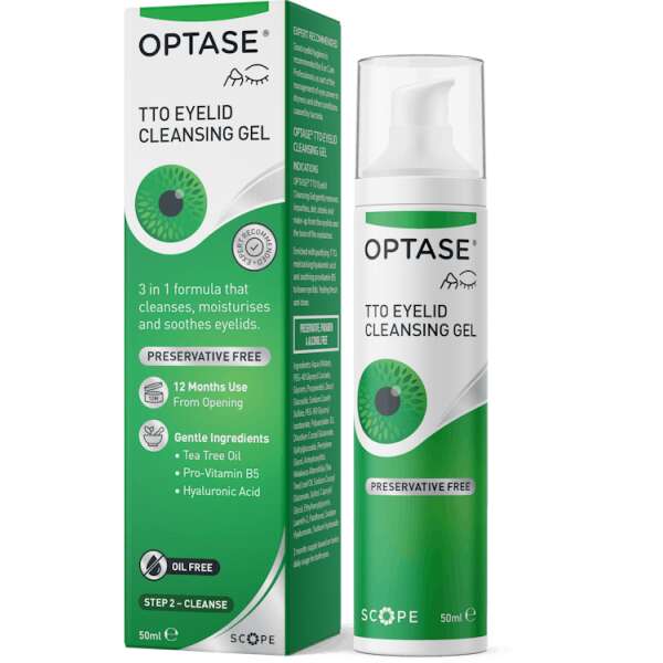 Optase Tea Tree Oil Eye Lid Cleansing Gel