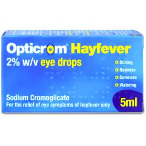 Opticrom Hay Fever Eye Drops 2% w/v 5ml