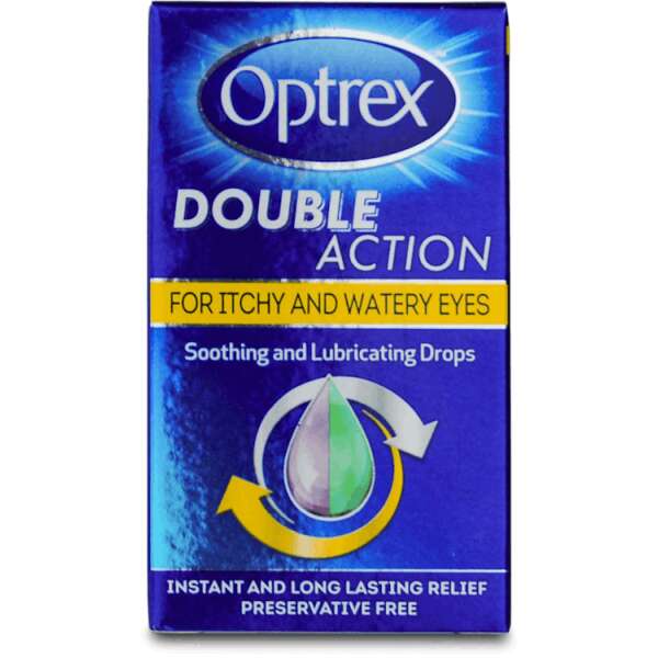 Optrex Double Action Itchy & Watery Eyes Drops 10ml