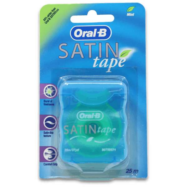 Oral-B Satin Tape Floss 25m