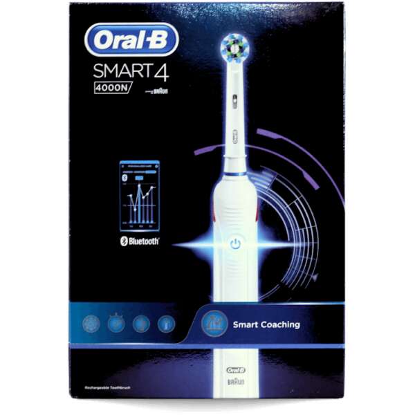 Oral-B Smart 4 Bluetooth Electric Toothbrush Europlug