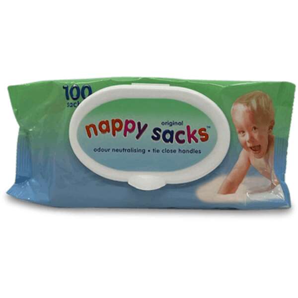 Original Nappy Sacks 100 Pack