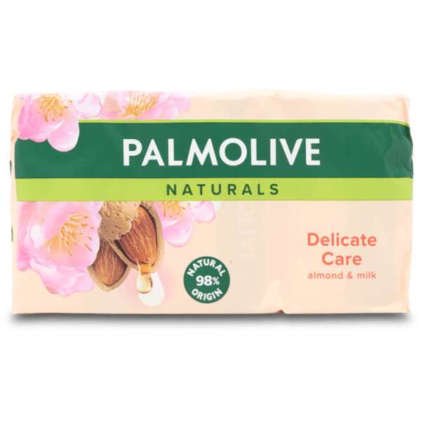 Palmolive Naturals Delicate Care Almond Milk Soap Bar 3 Pack