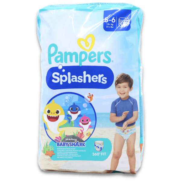 Pampers Splashers Size 5-6 10 Pack