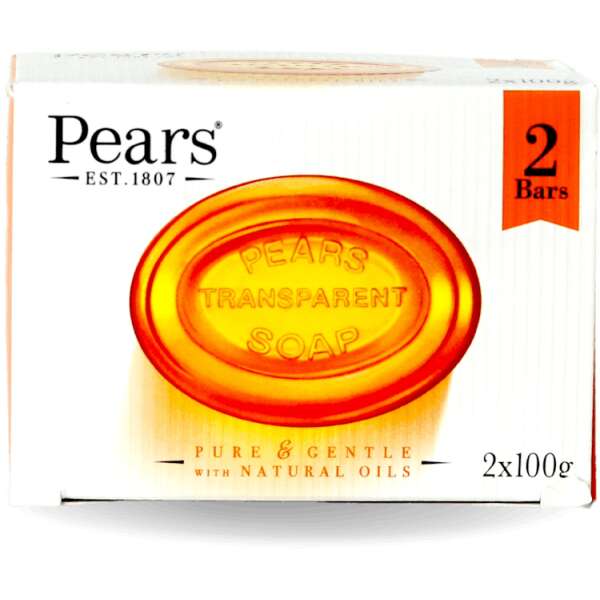 Pears Soap Bar 2 Pack