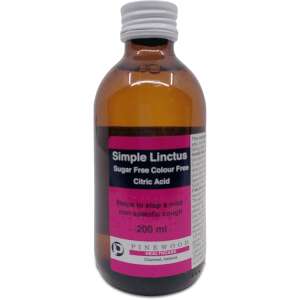 Pinewood Simple Linctus Sugar Free 200ml