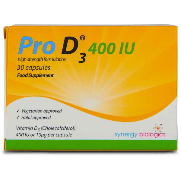 Pro D3 400IU 30 Capsules