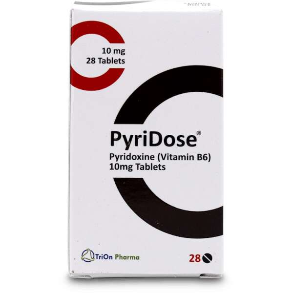 Pyridose Vitamin B6 Pyridoxine 10mg 28 Tablets