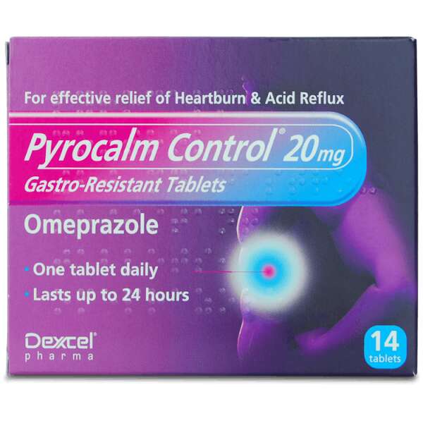 Pyrocalm Control 20mg 14 Tablets