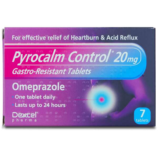 Pyrocalm Control 20mg 7 Tablets