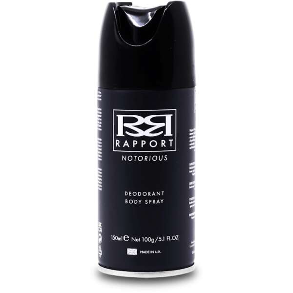 Rapport 150ml Body Spray Notorious