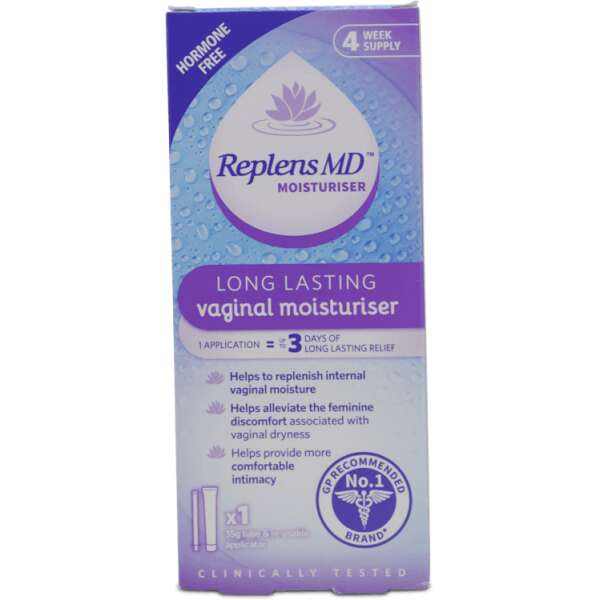 Replens Md Longer Lasting Vaginal Moisturiser 35g