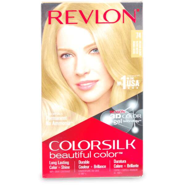 Revlon Colorsilk Permanent Hair Colour 74 Medium Blonde