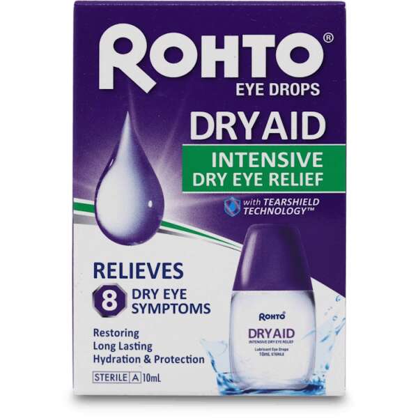 Rohto Dry Aid Intensive Eye Relief Drops 10ml