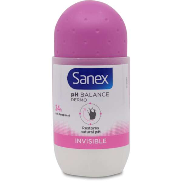 Sanex Dermo-Invisible Roll-On Deodorant 50ml