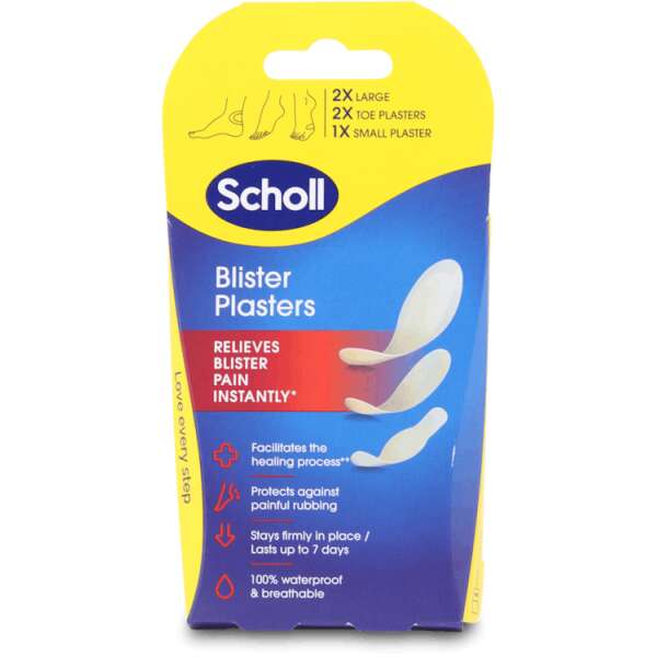 Scholl Blister Plaster Mixed 5 pack