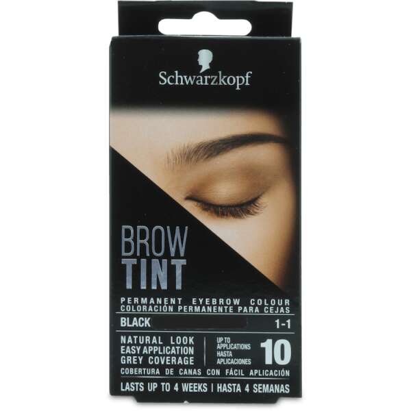 Schwarzkopf Brow Tint Black 17ml