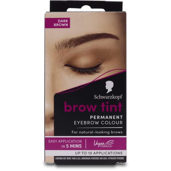 Schwarzkopf Brow Tint Dark Brown 17ml