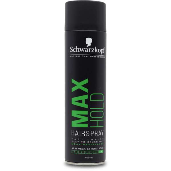 Schwarzkopf Max Hold Hairspray 400ml