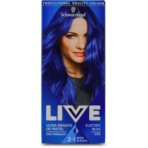 Schwarzkopf Live Ultra Brights 95 Electric Blue