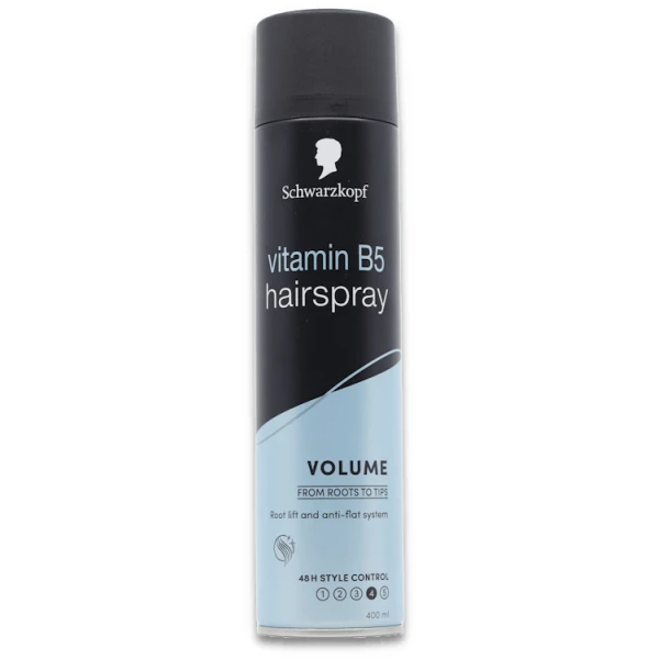 Schwarzkopf Vitamin B Volume Hairspray 400ml
