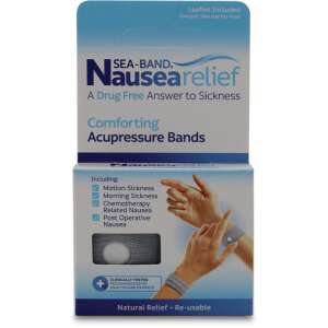 Sea-Band One Pair Acupressure Wrist Bands